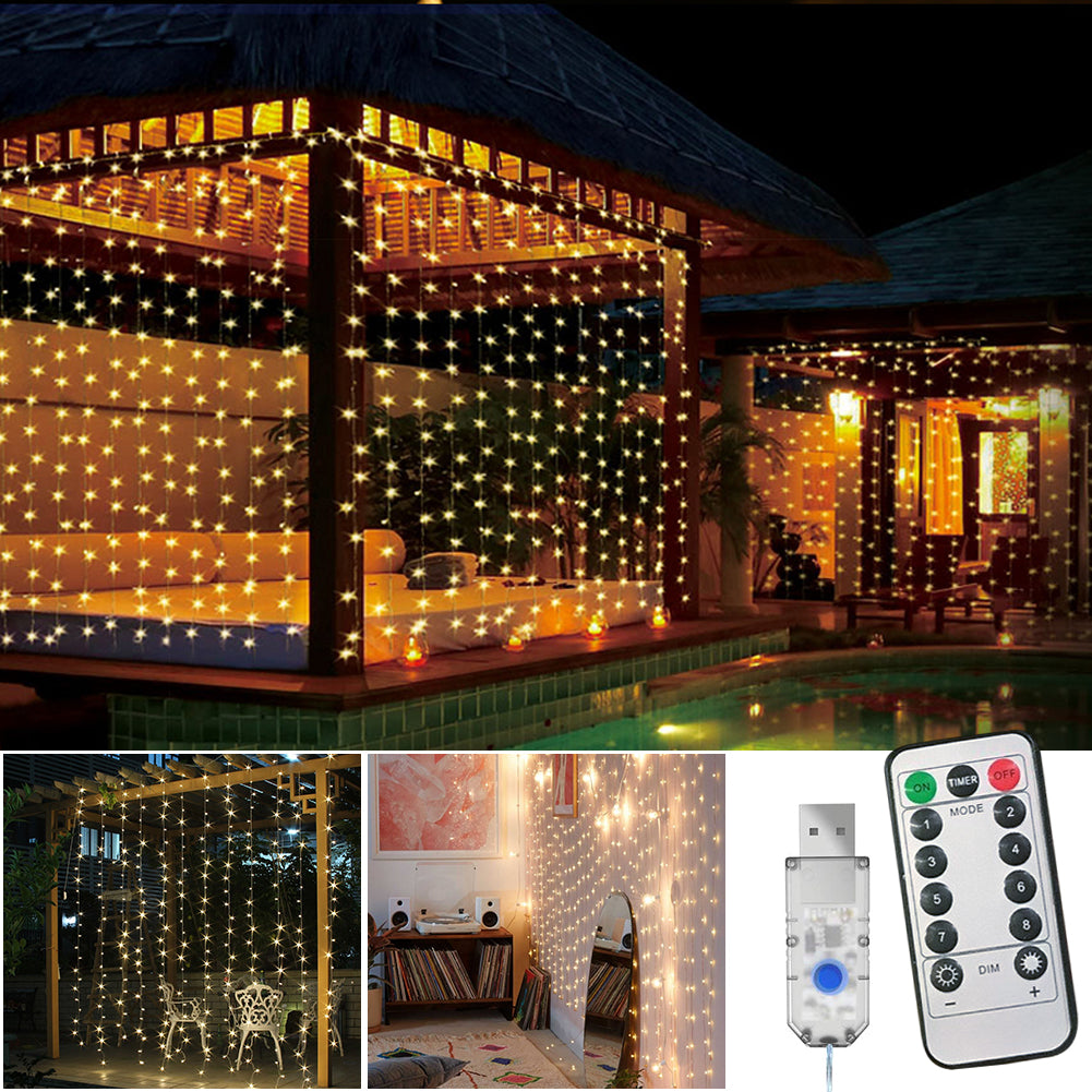 USB Fairy LED Light with Remote Control – Christmas Light Source